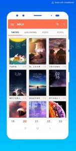Скачать Темы для MIUI