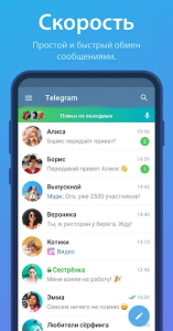 Телеграмм на Андроид